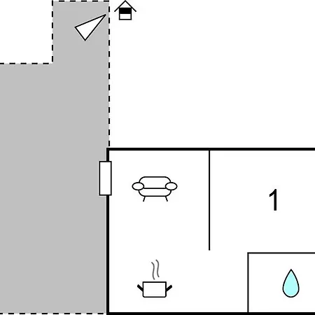 1 Bedroom Cozy In * Liznjan